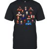 Horror Characters face Halloween shirt