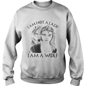 I'm not a lady I'm a Wolf shirt 3