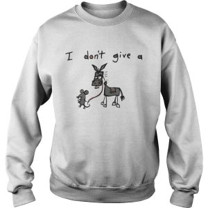 I don't give a rat donkey shirt 3