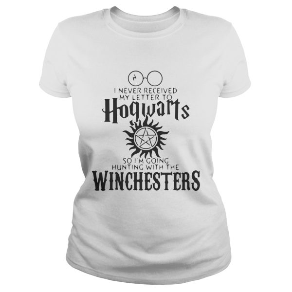 I never received my letter to Hogwarts so I’m going hunting with the Winchesters shirt