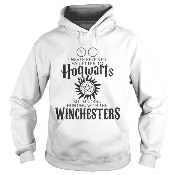 I never received my letter to Hogwarts so I’m going hunting with the Winchesters shirt