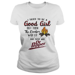 I tried to be a good girl but then the Bonfire was lit and there was Dr Pepper shirt 1
