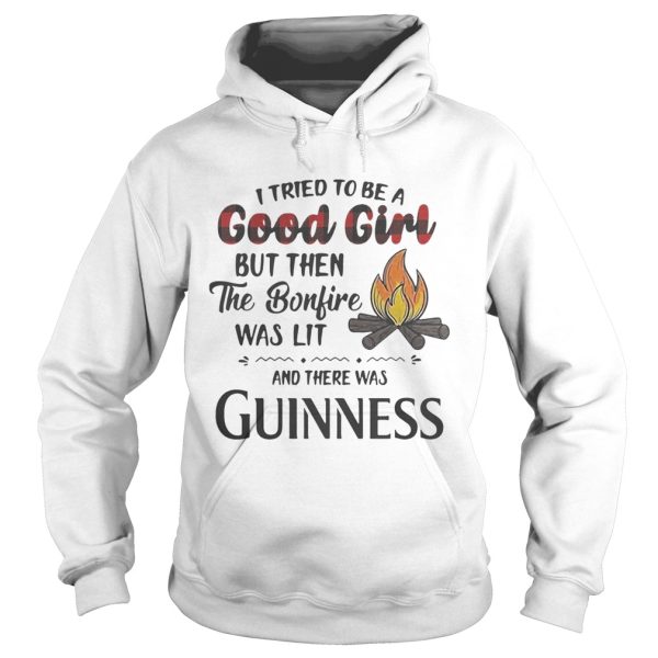 I tried to be a good girl but then the Bonfire was lit and there was Guinness shirt