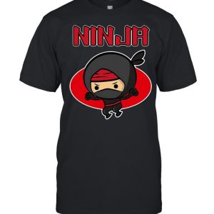 Japan Ninja Design For Men And Women T-shirt