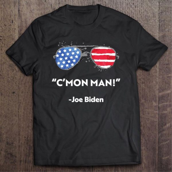 Joe Biden C’mon Man Presidential American Flag Shirt