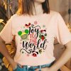 Joy to the world Disney Christmas 2021 shirt, Christmas gift, Mickey christmas gift