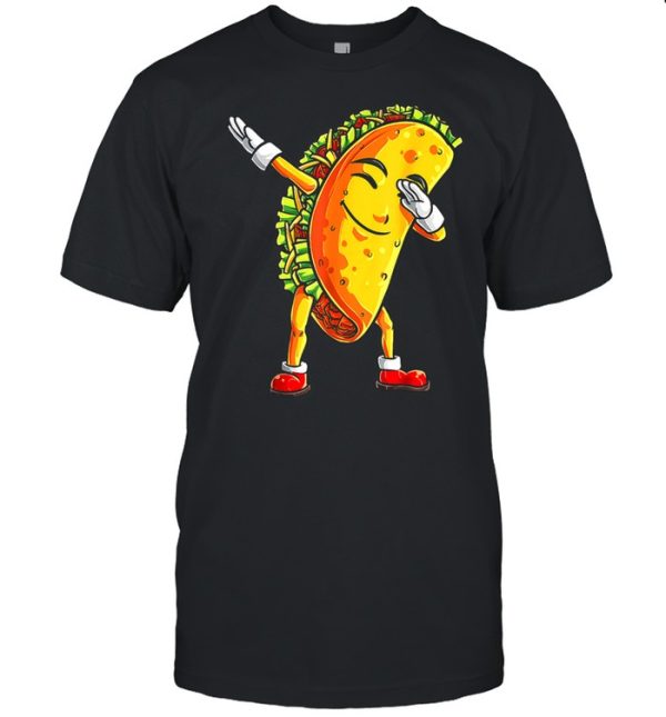 Kids Dabbing Taco Dab Dance Boys shirt