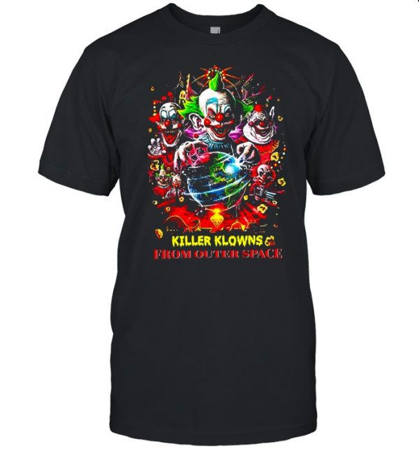 Killer Klowns From Outer Space Halloween T-shirt