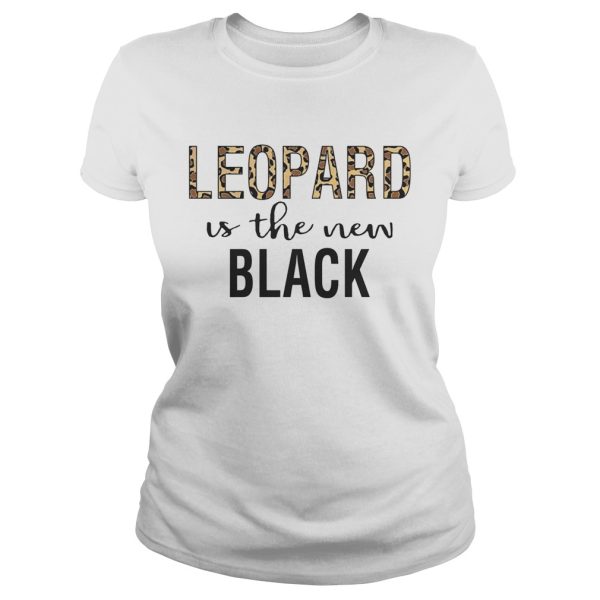 Leopard is the new black shirt