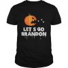 Let’s Go Brandon Pumpkin Jack o Lantern Halloween shirt