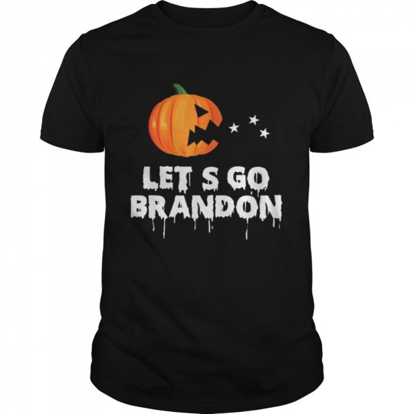 Let’s Go Brandon Pumpkin Jack o Lantern Halloween shirt