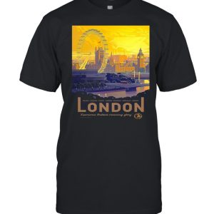 London Travel Vintage Reprint T-shirt