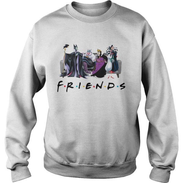 Maleficent Ursula Evil Queen Cruella de Vil friends shirt