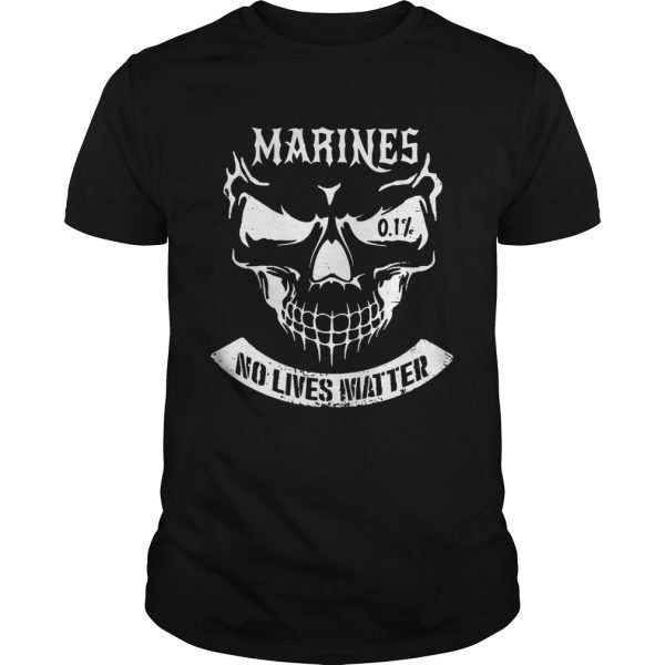 Marines No Lives Matter shirt