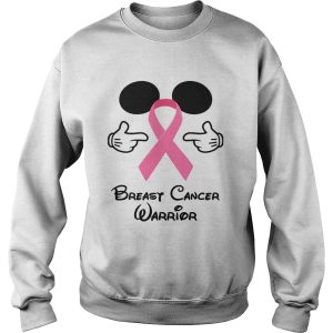 Mickey Mouse breast cancer warrior shirt 1