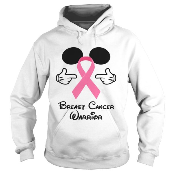 Mickey Mouse breast cancer warrior shirt