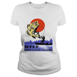 Mife Man I Love Fishing White Version T shirts 1