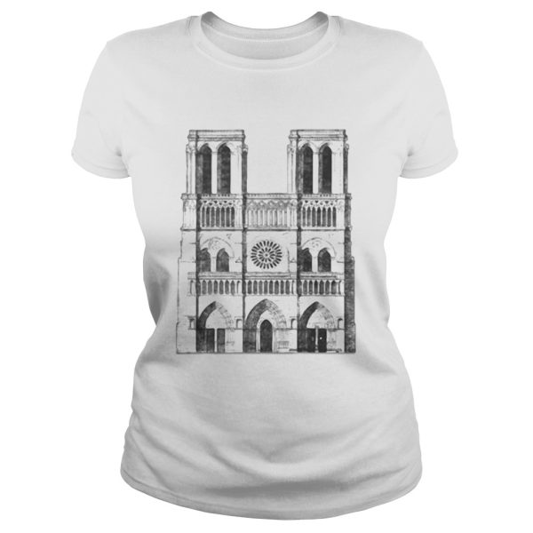 Notre-Dame Paris 1163 2019 shirt