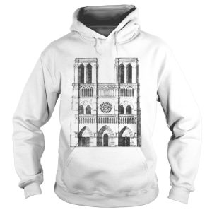 Notre Dame Paris 1163 2019 shirt 2