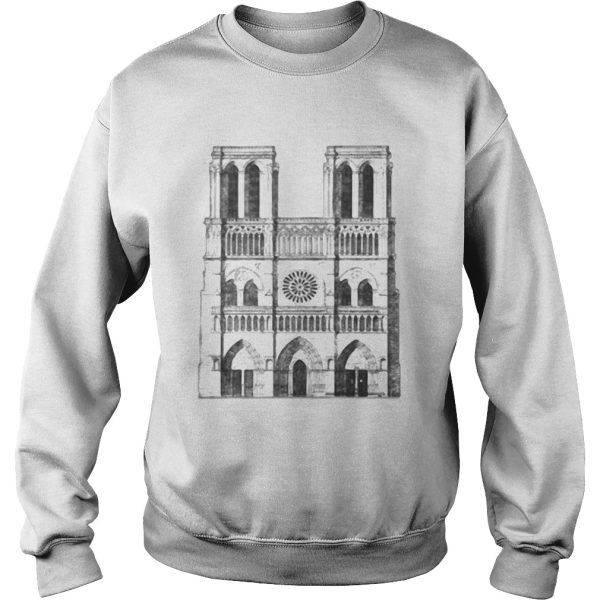 Notre-Dame Paris 1163 2019 shirt