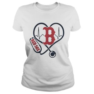 Nurse Boston Red Sox heart shirt 1