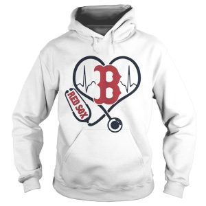 Nurse Boston Red Sox heart shirt 2