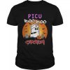 PICU Nurse Boo Boo Crew Halloween Sunset Shirt