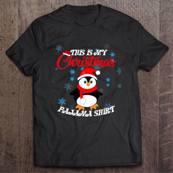 Penguin This Is My Christmas Pajama shirt