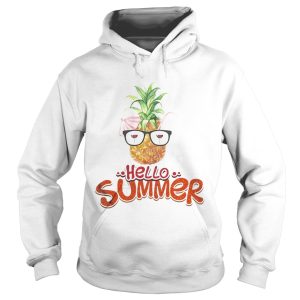 Pineapple hello summer wine shirt 2