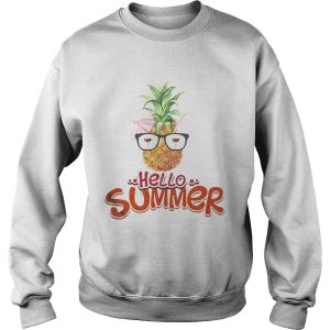 Pineapple hello summer wine shirt 3