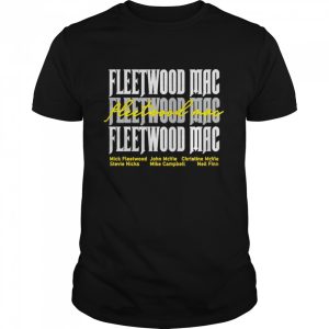 Premium fleetwood Mac Mick Fleetwood John McVie Christine McVie shirt