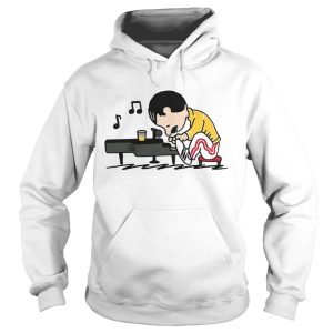 Queenuts Queen's Freddie Mercury in the style of Peanuts shirt 2