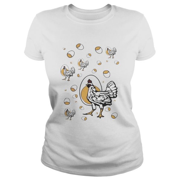 Retro roseanne chickens shirt