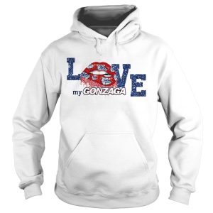 Rocky Horror Lips love my Gonzaga Bulldogs shirt 2