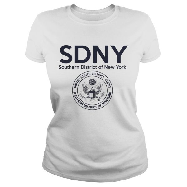 SDNY Southern district of New York shirts