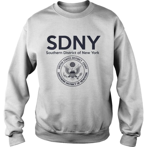 SDNY Southern district of New York shirts