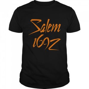 Salem 1692 Halloween Witch Trial Massachusetts Spooky Shirt