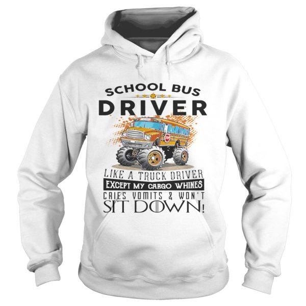 School bus driver like a truck drivers shirt