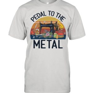 Sewing Pedal to the Metal Vintage shirt