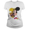 Simpsons and Mickey Mouse shirt