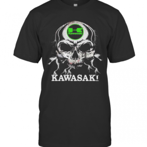 Skull Kawasaki Logo T-Shirt