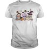 Skulls Tattoo Witch Pumpkin Happy Halloween shirt