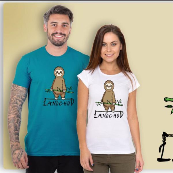 Sloth bamboo lanocho shirt