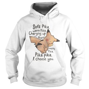 Soft pika warm pika charging up anew happy pika shirt 2