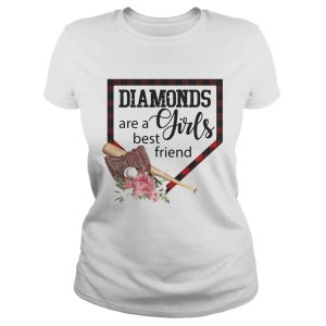 Softball Diamonds are a girls best friend shirt 1