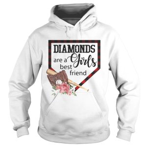 Softball Diamonds are a girls best friend shirt 2