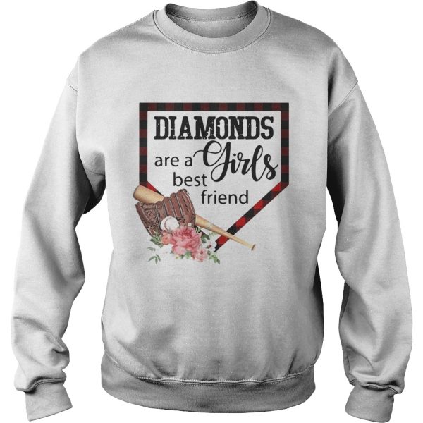 Softball Diamonds are a girls best friend shirt