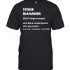 Stage Manager shirt