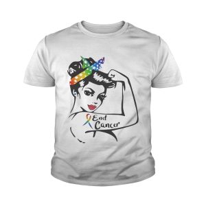 Strong girl End Cancer shirt 4