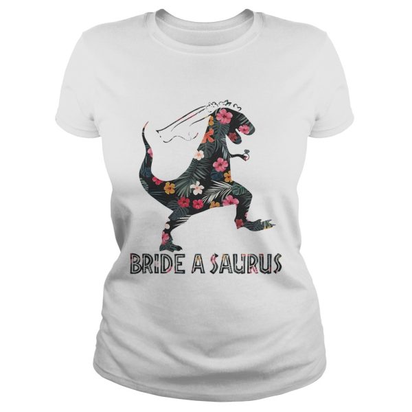 T-rex bride a saurus shirt